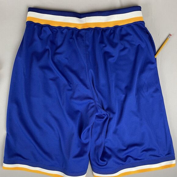 NBA Steph Curry Golden State Warriors Basketball Shorts Men's XL Blue Sportwear - Picture 2 of 15